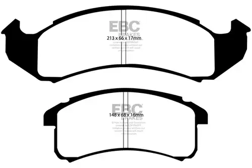 накладки EBC Brakes DP31142C
