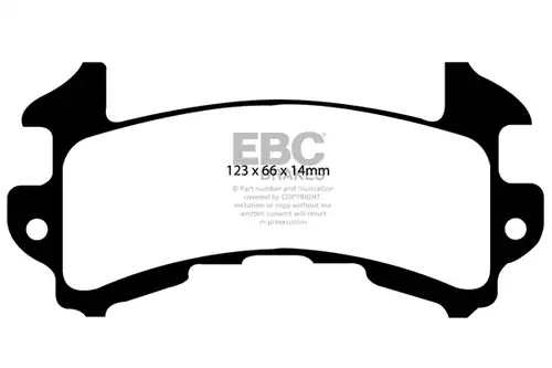 накладки EBC Brakes DP31146C