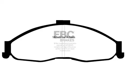 накладки EBC Brakes DP31239C