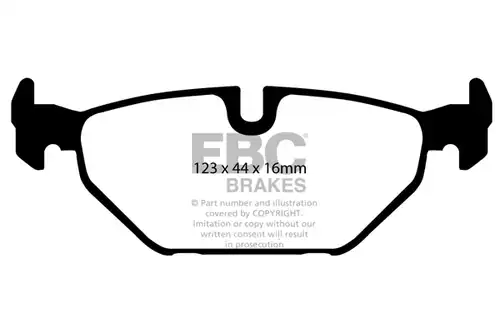 накладки EBC Brakes DP31405C