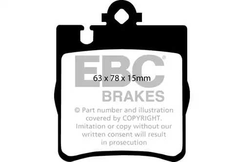 накладки EBC Brakes DP31441C