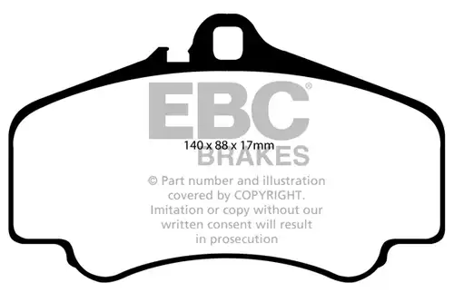 накладки EBC Brakes DP31454C