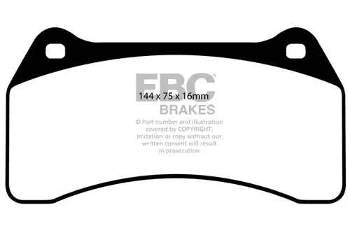 накладки EBC Brakes DP31462C