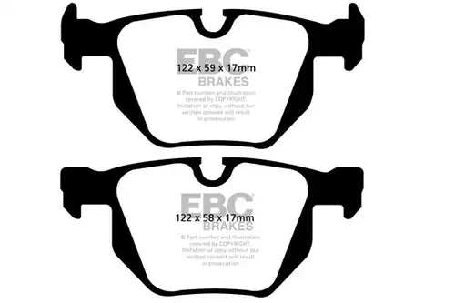 накладки EBC Brakes DP31494C