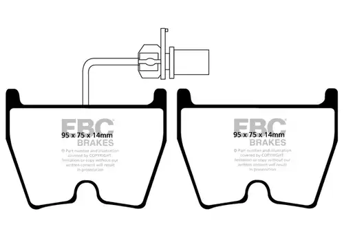 накладки EBC Brakes DP31513C