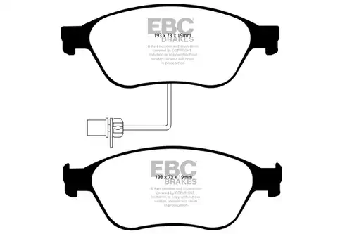 накладки EBC Brakes DP31535C