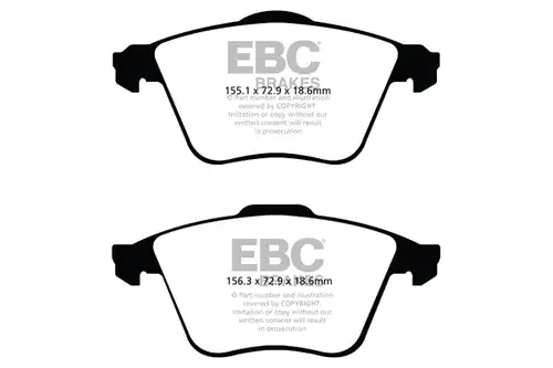 накладки EBC Brakes DP31574C
