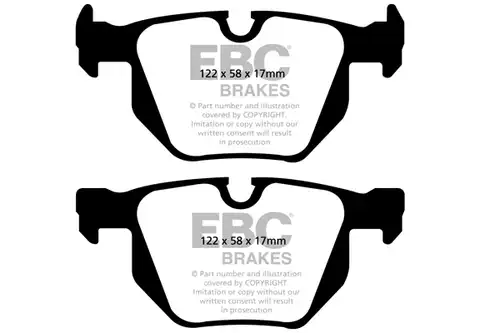 накладки EBC Brakes DP31588C