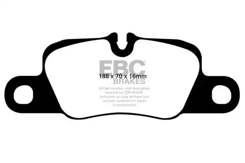 накладки EBC Brakes DP31858C