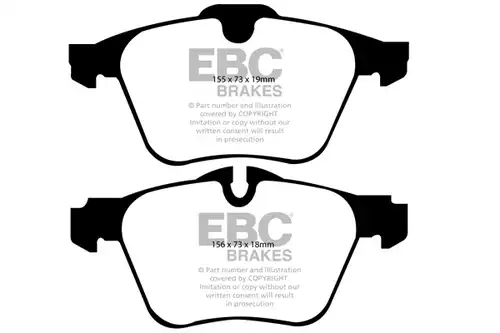 накладки EBC Brakes DP31912C