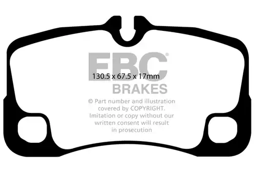 накладки EBC Brakes DP31930C
