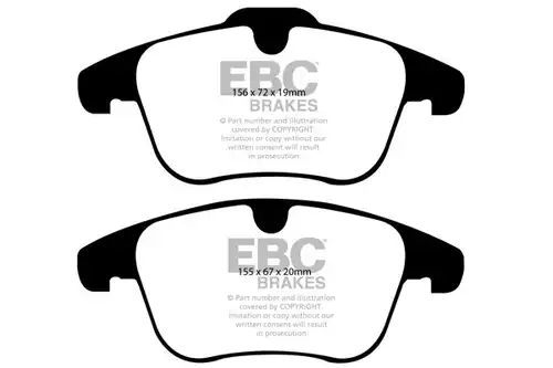накладки EBC Brakes DP31932C