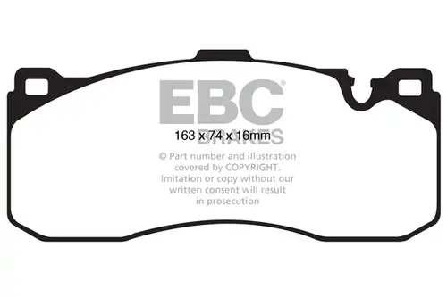 накладки EBC Brakes DP31995C