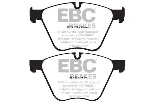 накладки EBC Brakes DP32007C