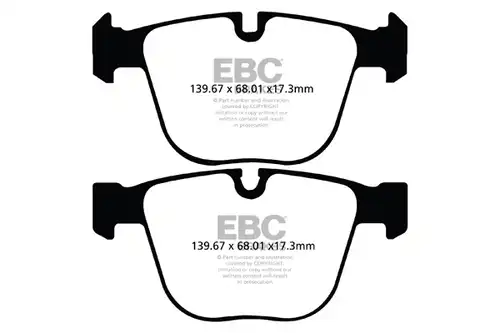 накладки EBC Brakes DP32020C