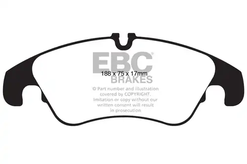 накладки EBC Brakes DP32022C