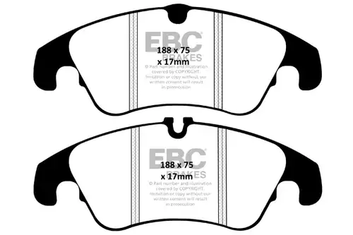 накладки EBC Brakes DP32055C