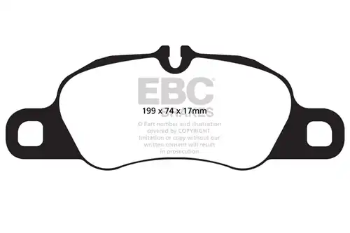 накладки EBC Brakes DP32057C