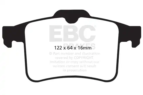 накладки EBC Brakes DP32059C