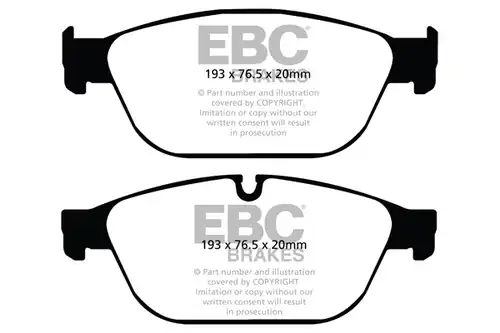 накладки EBC Brakes DP32087C