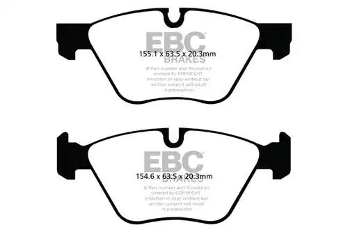 накладки EBC Brakes DP32088C