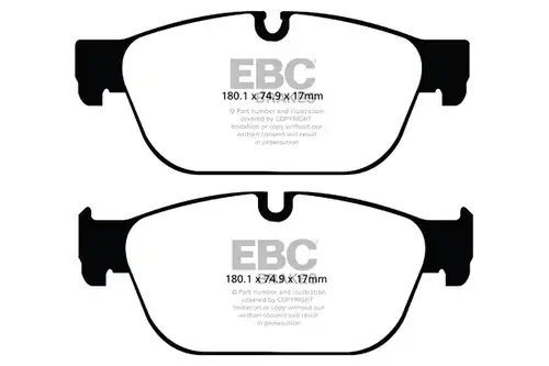 накладки EBC Brakes DP32092C
