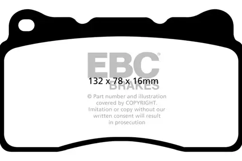 накладки EBC Brakes DP32093C