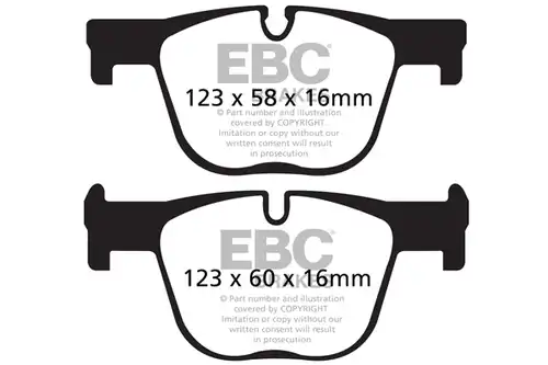 накладки EBC Brakes DP32131C