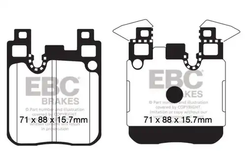 накладки EBC Brakes DP32133C