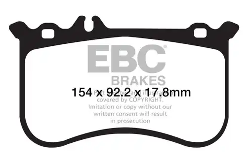 накладки EBC Brakes DP32138C