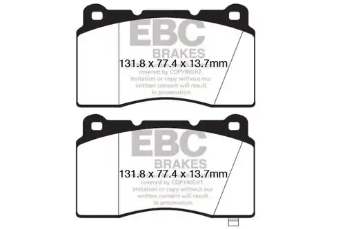 накладки EBC Brakes DP32147C