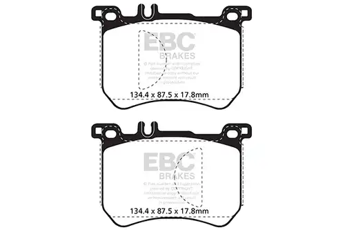 накладки EBC Brakes DP32179C
