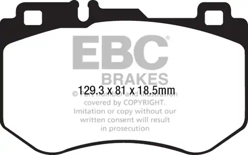 накладки EBC Brakes DP32209C