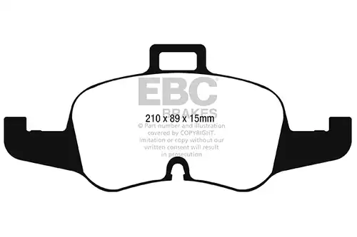 накладки EBC Brakes DP32256C