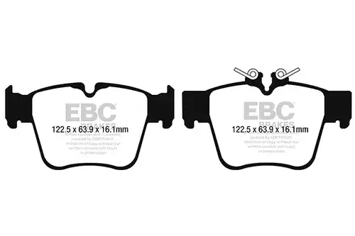 накладки EBC Brakes DP32270C