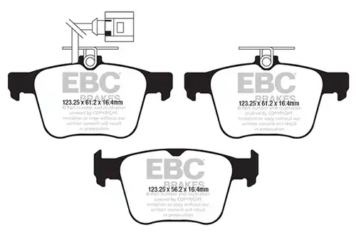 накладки EBC Brakes DP32295C