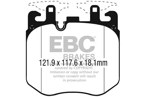 накладки EBC Brakes DP32304C