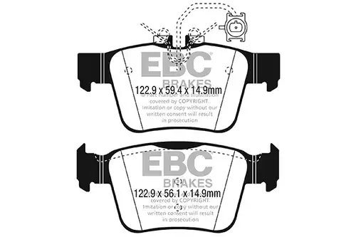 накладки EBC Brakes DP32315C