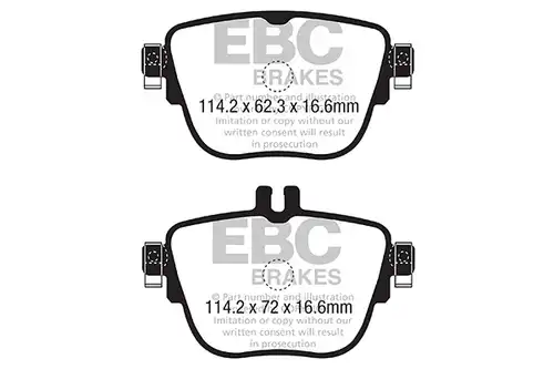 накладки EBC Brakes DP32337C