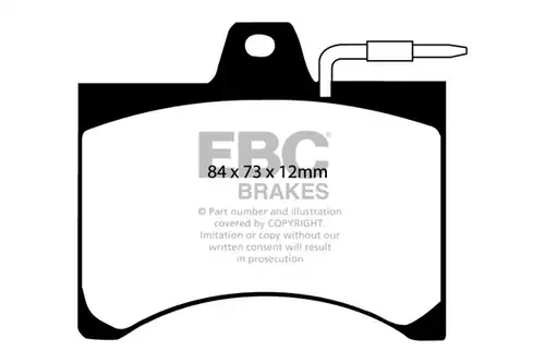 накладки EBC Brakes DP349
