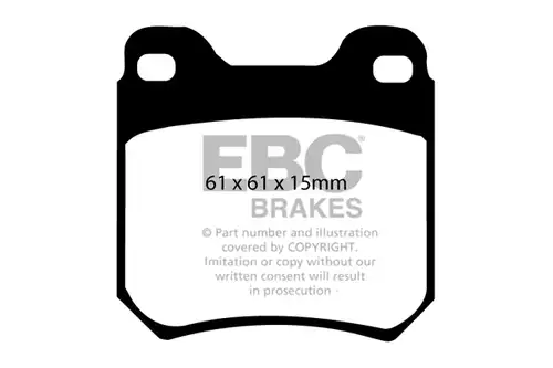 накладки EBC Brakes DP3675C