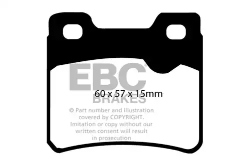 накладки EBC Brakes DP3761C