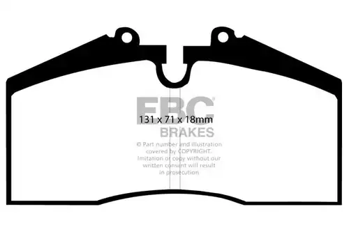 накладки EBC Brakes DP3767C