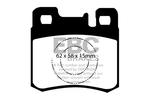 накладки EBC Brakes DP3846C