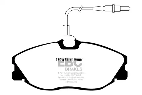 накладки EBC Brakes DP41047R