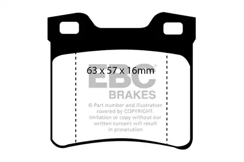 накладки EBC Brakes DP41048R