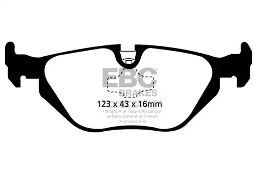 накладки EBC Brakes DP41079R