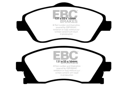 накладки EBC Brakes DP41476R