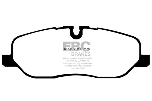 накладки EBC Brakes DP41541R