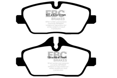 накладки EBC Brakes DP41578R